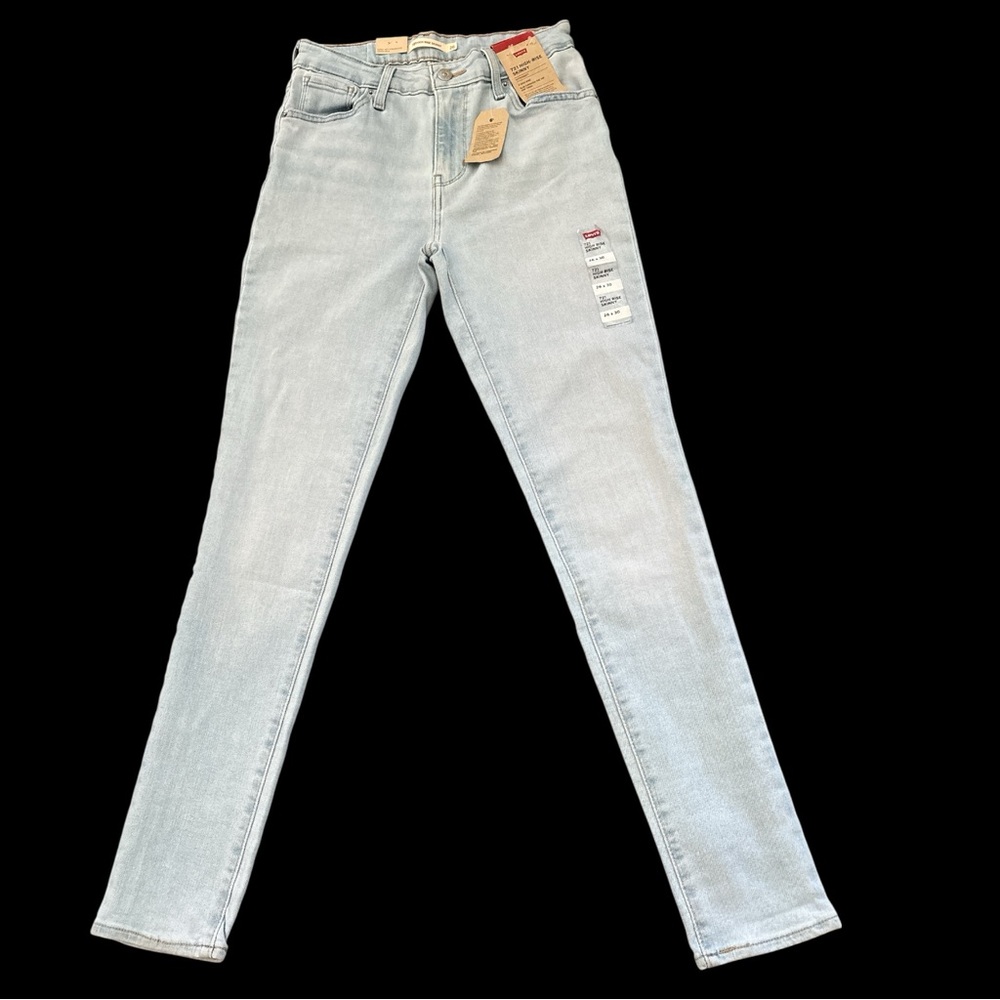 Levi's Blue Skinny Jeans Sleek Modern Style